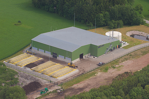 Trockenfermationsanlage